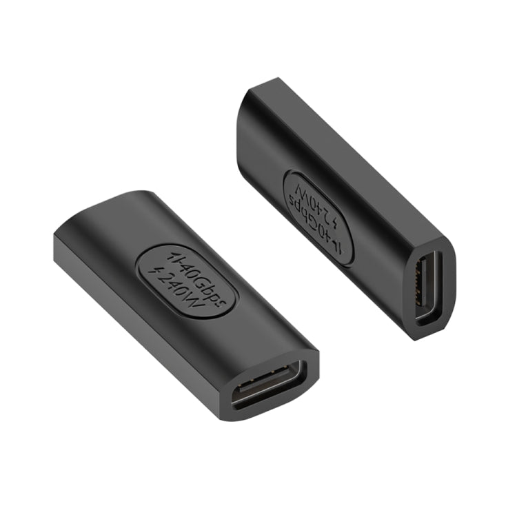 Adaptador USB-C/Tipo-C hembra a USB-C/Tipo-C hembra de 40 Gbps y 240 W, Female Adapter