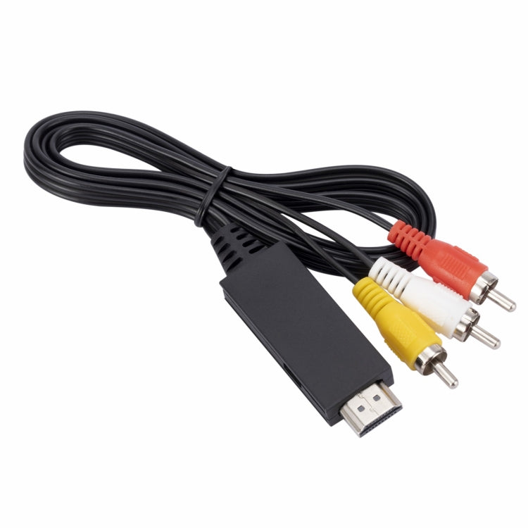 Convertidor AV a HDMI 1080P HD, longitud: 1 m, AV to HDMI