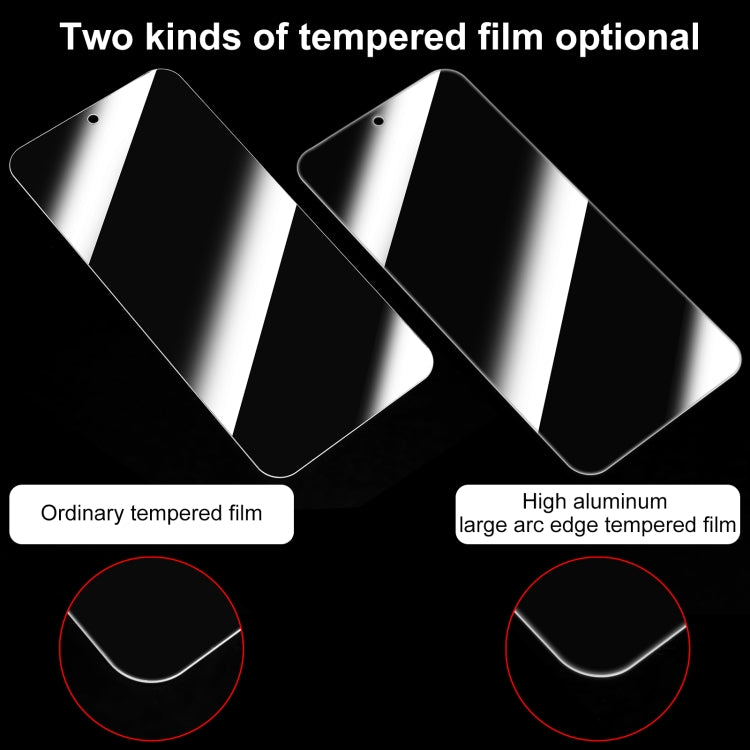 Película de vidrio templado de aluminio alto de 0.26 mm 9H 2.5D, For iPhone 16e / 13 / 13 Pro, For iPhone 15 Plus / 15 Pro Max, For iPhone 15 / 15 Pro, For iPhone 14 Plus, For iPhone 14, For iPhone 14 Pro, For iPhone 14 Pro Max, For iPhone 13 Pro Max  ...