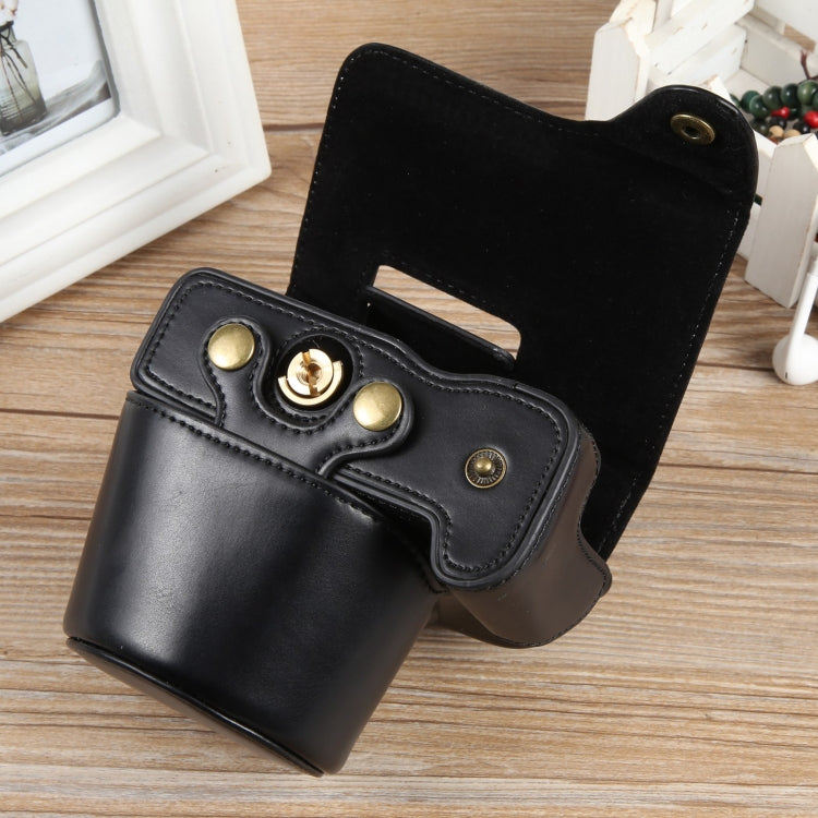 Estuche para cámara de cuero magnético de cuerpo completo con correa, edición regular, For Canon EOS R50