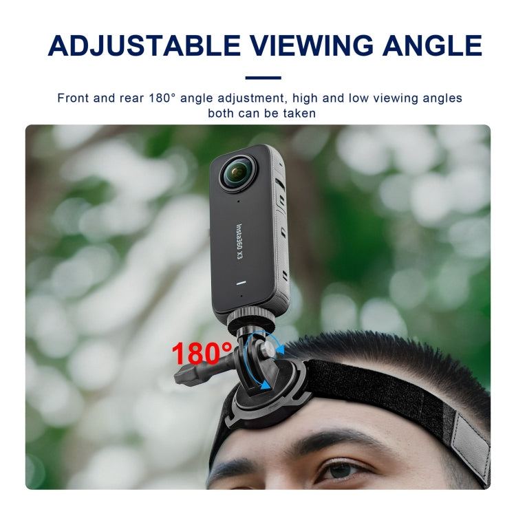 Soporte magnético POV para cámara de acción STARTRC, Quick Release Headband, Quick Release Wristband, 2 in 1 Quick Release Headband Wristband