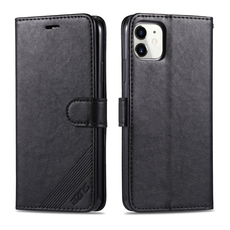 AZNS Estuche de cuero con tapa horizontal con textura de piel de oveja con soporte y ranuras para tarjetas y billetera, For iPhone 11, For iPhone 11 Pro, For iPhone 11 Pro Max, For Xiaomi Redmi 7, For Xiaomi Redmi 7A, For Xiaomi Redmi 8 / 8A           ...