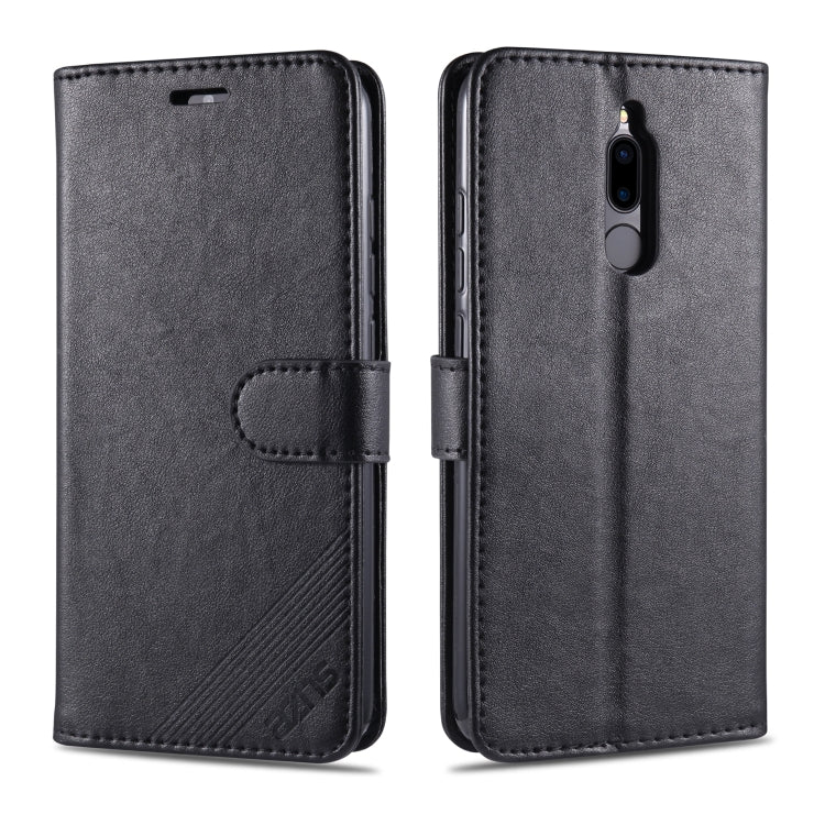 AZNS Estuche de cuero con tapa horizontal con textura de piel de oveja con soporte y ranuras para tarjetas y billetera, For iPhone 11, For iPhone 11 Pro, For iPhone 11 Pro Max, For Xiaomi Redmi 7, For Xiaomi Redmi 7A, For Xiaomi Redmi 8 / 8A           ...
