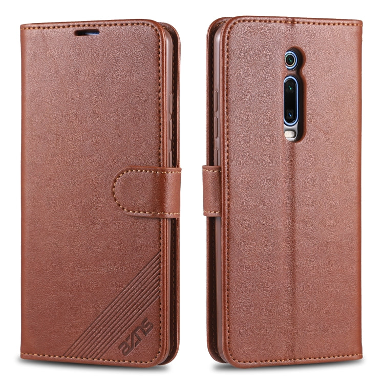 AZNS Estuche de cuero con tapa horizontal con textura de piel de oveja con soporte y ranuras para tarjetas y billetera, For iPhone 11, For iPhone 11 Pro, For iPhone 11 Pro Max, For Xiaomi Redmi 7, For Xiaomi Redmi 7A, For Xiaomi Redmi 8 / 8A           ...