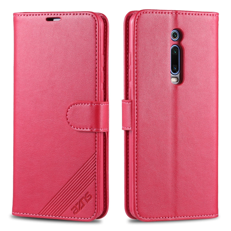 AZNS Estuche de cuero con tapa horizontal con textura de piel de oveja con soporte y ranuras para tarjetas y billetera, For iPhone 11, For iPhone 11 Pro, For iPhone 11 Pro Max, For Xiaomi Redmi 7, For Xiaomi Redmi 7A, For Xiaomi Redmi 8 / 8A           ...