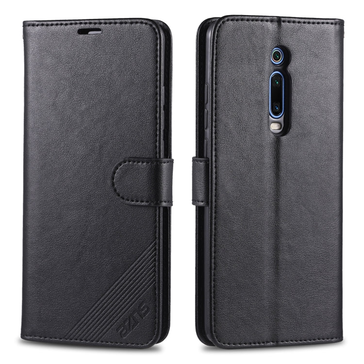 AZNS Estuche de cuero con tapa horizontal con textura de piel de oveja con soporte y ranuras para tarjetas y billetera, For iPhone 11, For iPhone 11 Pro, For iPhone 11 Pro Max, For Xiaomi Redmi 7, For Xiaomi Redmi 7A, For Xiaomi Redmi 8 / 8A           ...