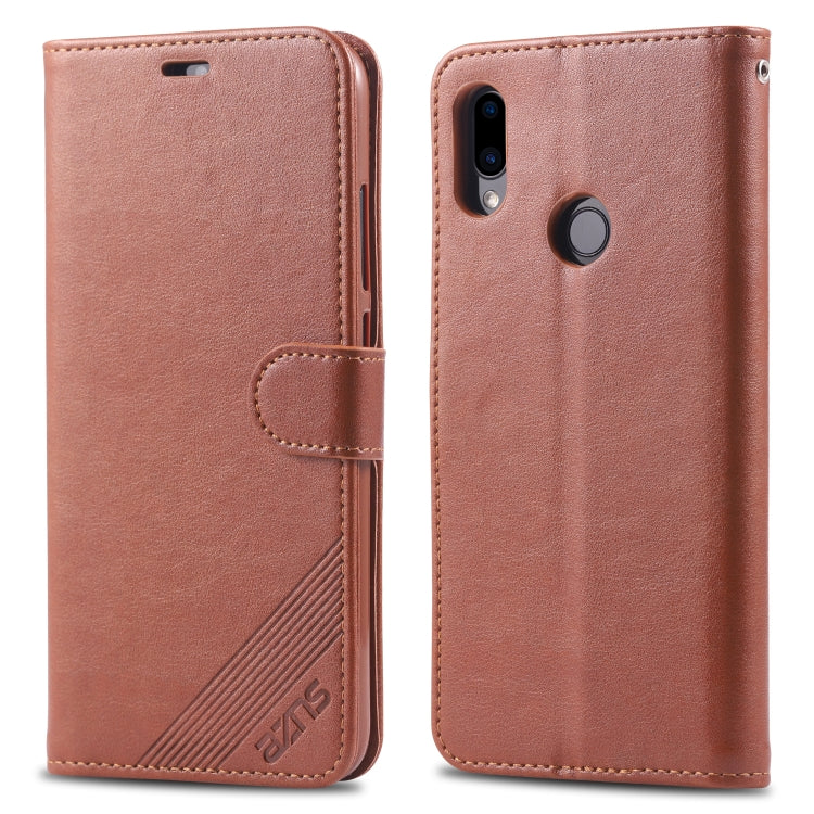 AZNS Estuche de cuero con tapa horizontal con textura de piel de oveja con soporte y ranuras para tarjetas y billetera, For iPhone 11, For iPhone 11 Pro, For iPhone 11 Pro Max, For Xiaomi Redmi 7, For Xiaomi Redmi 7A, For Xiaomi Redmi 8 / 8A           ...