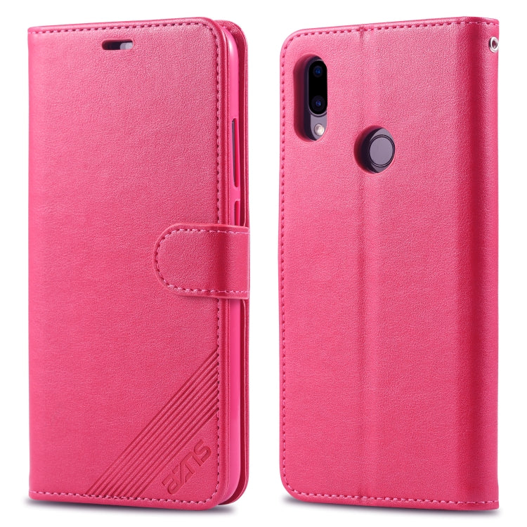 AZNS Estuche de cuero con tapa horizontal con textura de piel de oveja con soporte y ranuras para tarjetas y billetera, For iPhone 11, For iPhone 11 Pro, For iPhone 11 Pro Max, For Xiaomi Redmi 7, For Xiaomi Redmi 7A, For Xiaomi Redmi 8 / 8A           ...