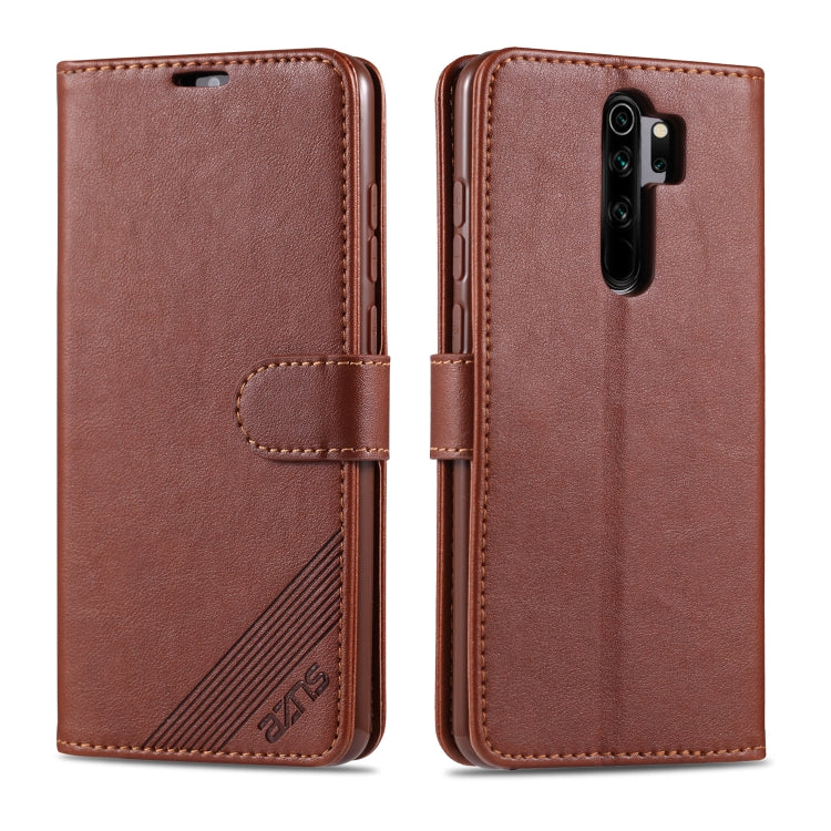 AZNS Estuche de cuero con tapa horizontal con textura de piel de oveja con soporte y ranuras para tarjetas y billetera, For iPhone 11, For iPhone 11 Pro, For iPhone 11 Pro Max, For Xiaomi Redmi 7, For Xiaomi Redmi 7A, For Xiaomi Redmi 8 / 8A           ...