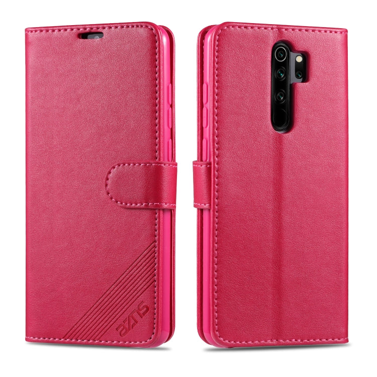 AZNS Estuche de cuero con tapa horizontal con textura de piel de oveja con soporte y ranuras para tarjetas y billetera, For iPhone 11, For iPhone 11 Pro, For iPhone 11 Pro Max, For Xiaomi Redmi 7, For Xiaomi Redmi 7A, For Xiaomi Redmi 8 / 8A           ...