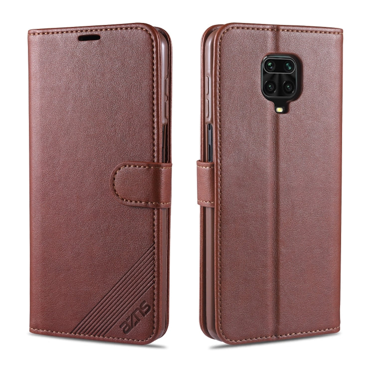 AZNS Estuche de cuero con tapa horizontal con textura de piel de oveja con soporte y ranuras para tarjetas y billetera, For iPhone 11, For iPhone 11 Pro, For iPhone 11 Pro Max, For Xiaomi Redmi 7, For Xiaomi Redmi 7A, For Xiaomi Redmi 8 / 8A           ...