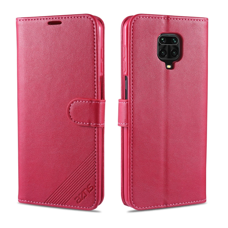 AZNS Estuche de cuero con tapa horizontal con textura de piel de oveja con soporte y ranuras para tarjetas y billetera, For iPhone 11, For iPhone 11 Pro, For iPhone 11 Pro Max, For Xiaomi Redmi 7, For Xiaomi Redmi 7A, For Xiaomi Redmi 8 / 8A           ...