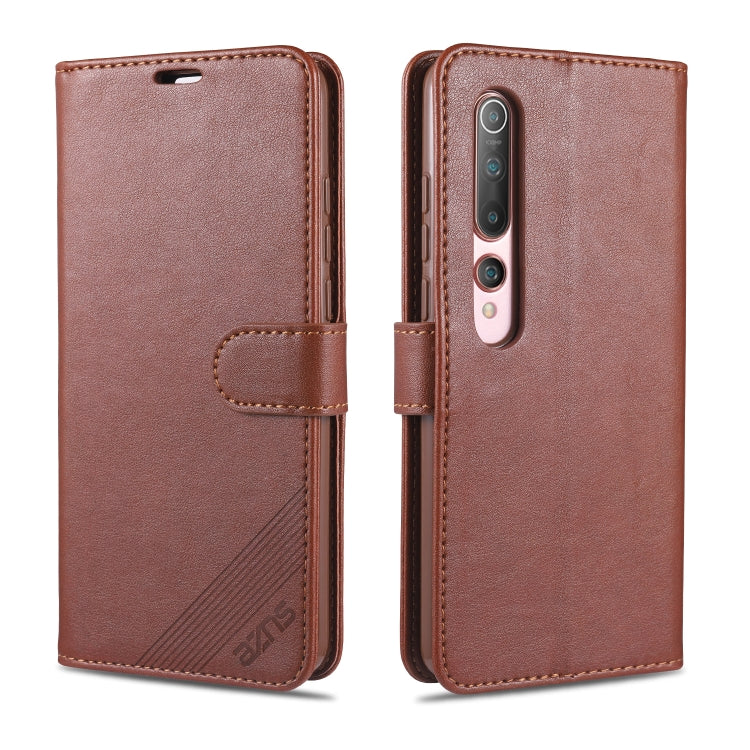 AZNS Estuche de cuero con tapa horizontal con textura de piel de oveja con soporte y ranuras para tarjetas y billetera, For iPhone 11, For iPhone 11 Pro, For iPhone 11 Pro Max, For Xiaomi Redmi 7, For Xiaomi Redmi 7A, For Xiaomi Redmi 8 / 8A           ...