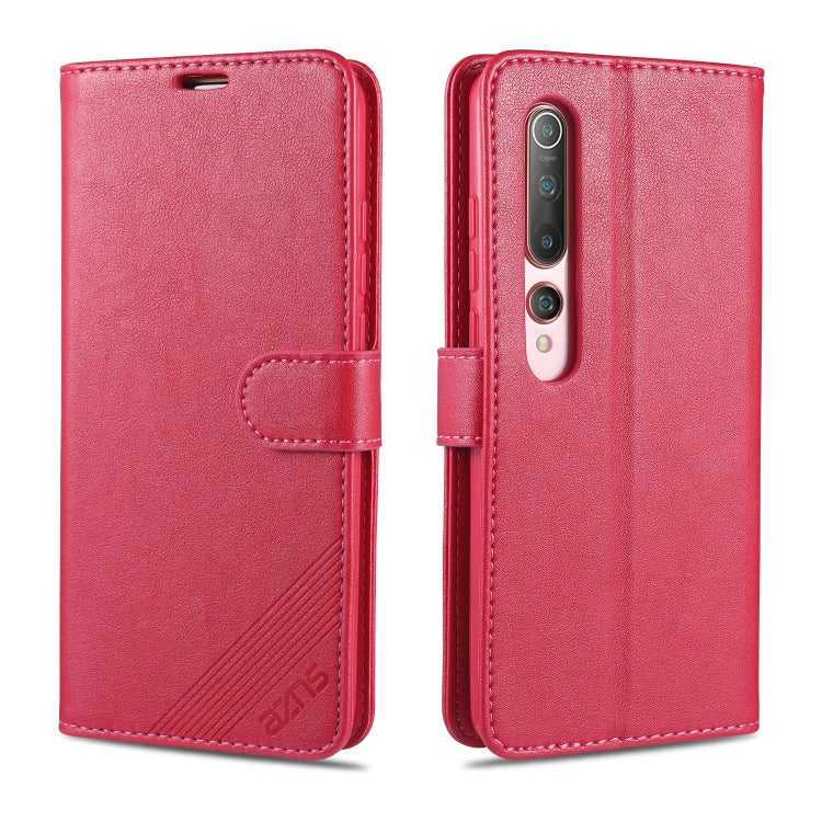 AZNS Estuche de cuero con tapa horizontal con textura de piel de oveja con soporte y ranuras para tarjetas y billetera, For iPhone 11, For iPhone 11 Pro, For iPhone 11 Pro Max, For Xiaomi Redmi 7, For Xiaomi Redmi 7A, For Xiaomi Redmi 8 / 8A           ...