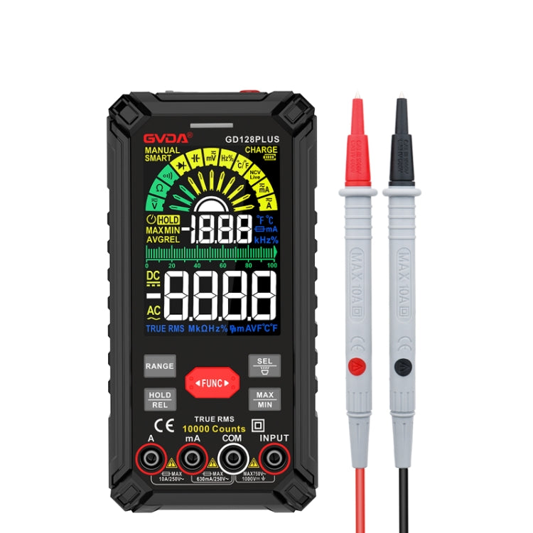 Multímetro digital automático inteligente de alta precisión GVDA GD128PLUS, GD128PLUS