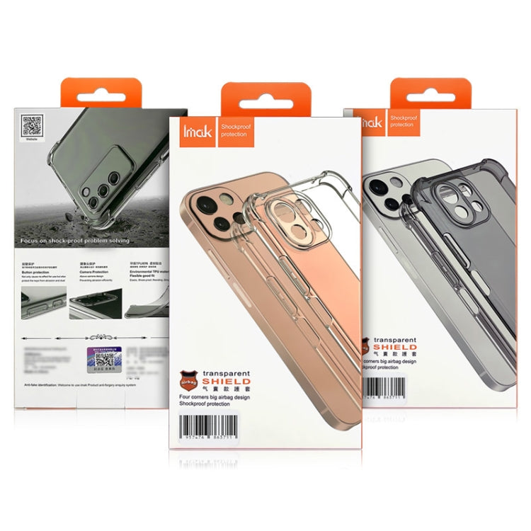 Caja del teléfono de TPU con bolsa de aire a prueba de golpes imak, For iPhone 15 Pro Max, For iPhone 15 Pro, For iPhone 15 Plus, For iPhone 15