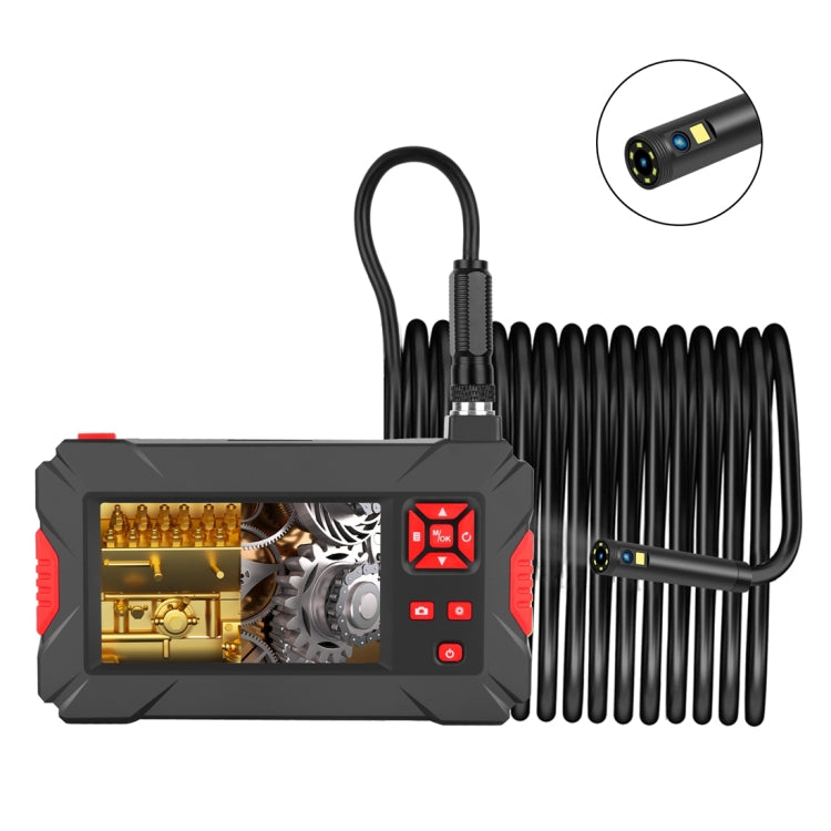 P30 5.5mm 1080P IP68 Impermeable Pantalla de 4.3 pulgadas Cámara dual Endoscopio digital, 2m Hard Cable, 5m Hard Cable, 10m Hard Cable