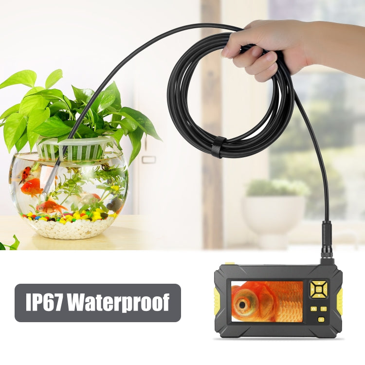 P30 3.9mm 1080P IP68 Impermeable Pantalla de 4.3 pulgadas Cámara dual Endoscopio digital, 2m Hard Cable, 5m Hard Cable, 10m Hard Cable