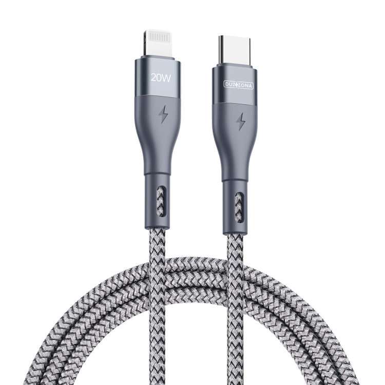 DUZZONA A1 PD 20W Tipo-C a Cable de datos de carga rápida de 8 pines, 2m, 3m