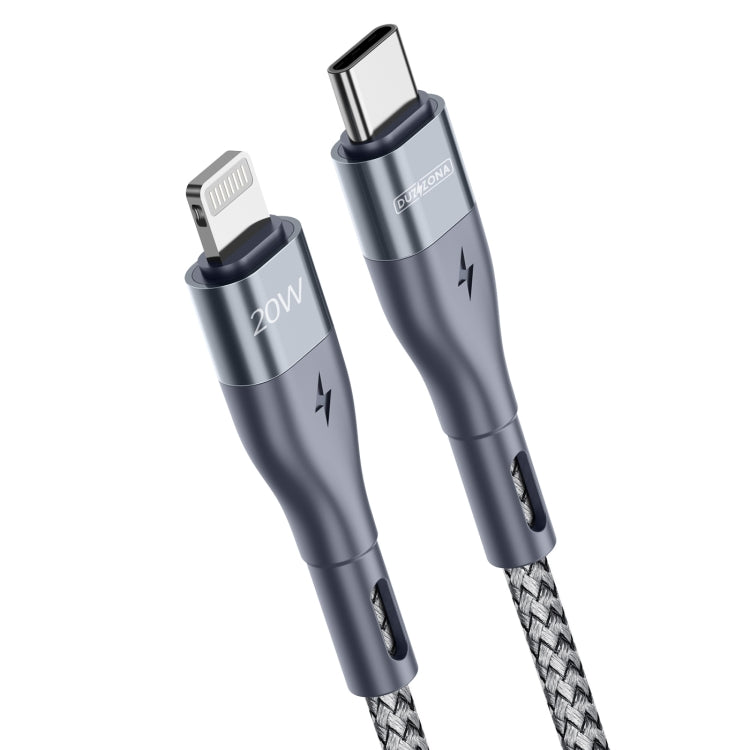 DUZZONA A1 PD 20W Tipo-C a Cable de datos de carga rápida de 8 pines, 2m, 3m