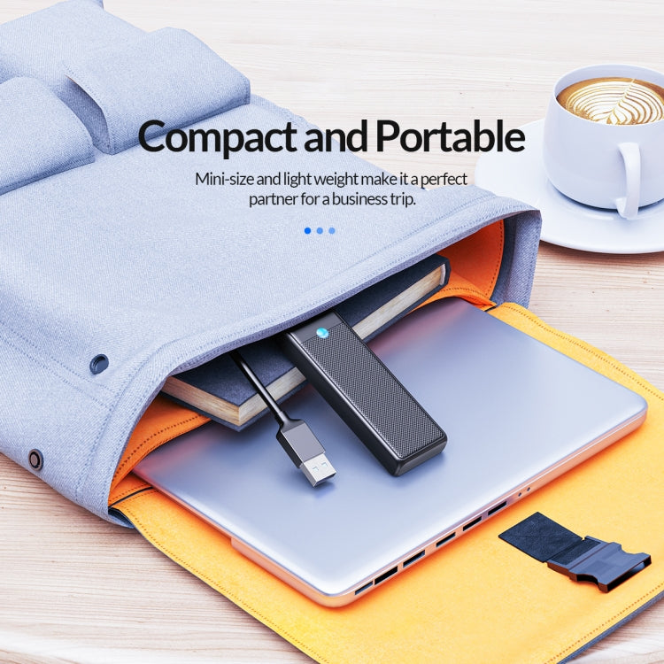 ORICO PAPW4A-U3 Adaptador HUB de estación de acoplamiento multifunción USB a USB 4 en 1, PAPW4A-U3