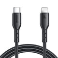 JOYROOM SA26-CL3 Flash Charge Series 30W USB-C / Type-C a cable de datos de carga rápida de 8 pines, 1m, 2m, 3m