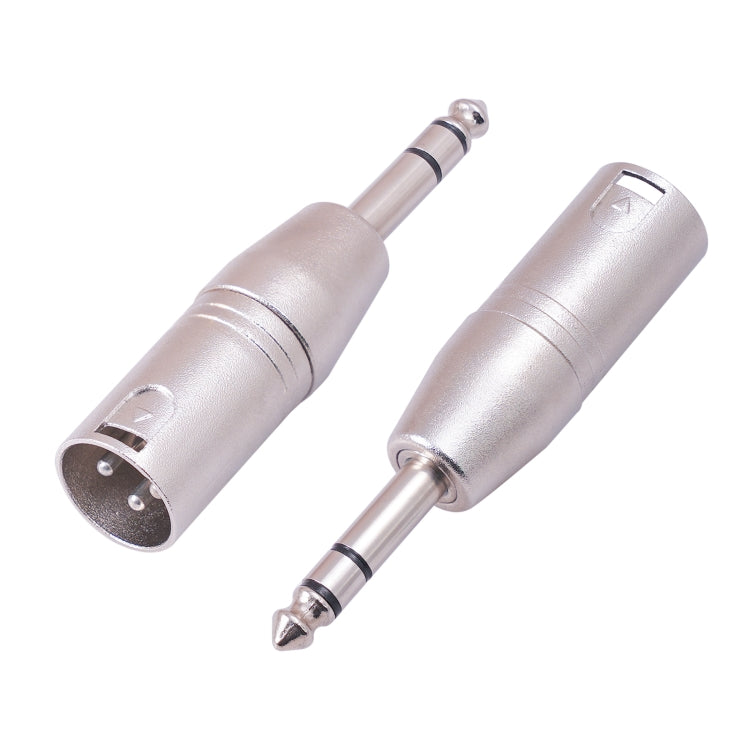 LZ1180 6,35 mm 1/4 TRS macho a XLR adaptador macho de 3 pines, LZ1180