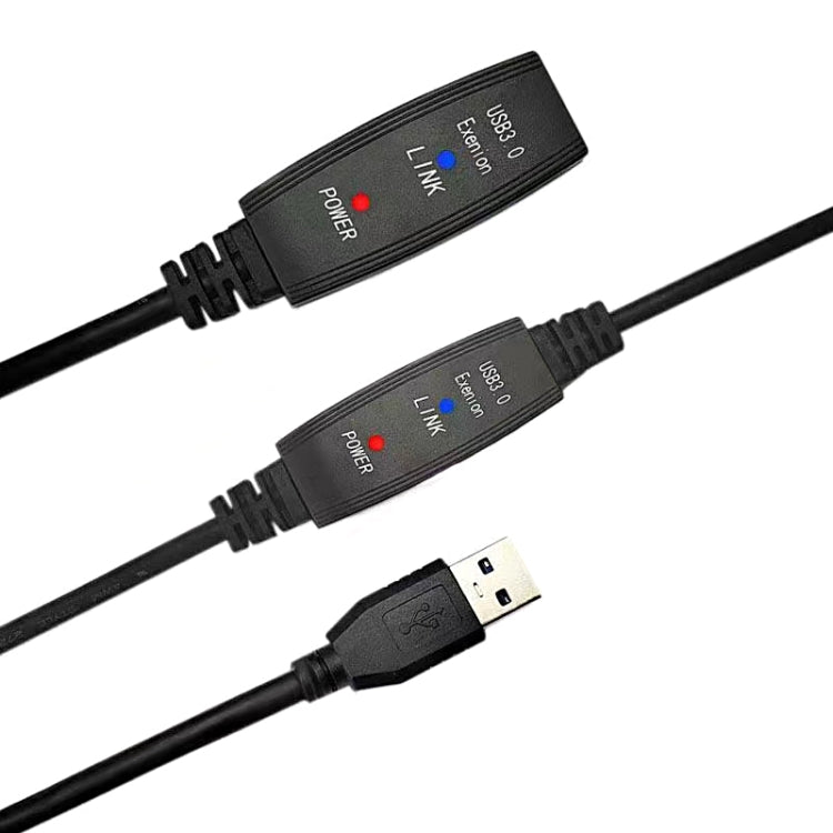 Cable de extensión USB 3.0 macho a hembra de súper velocidad, 5m, 10m