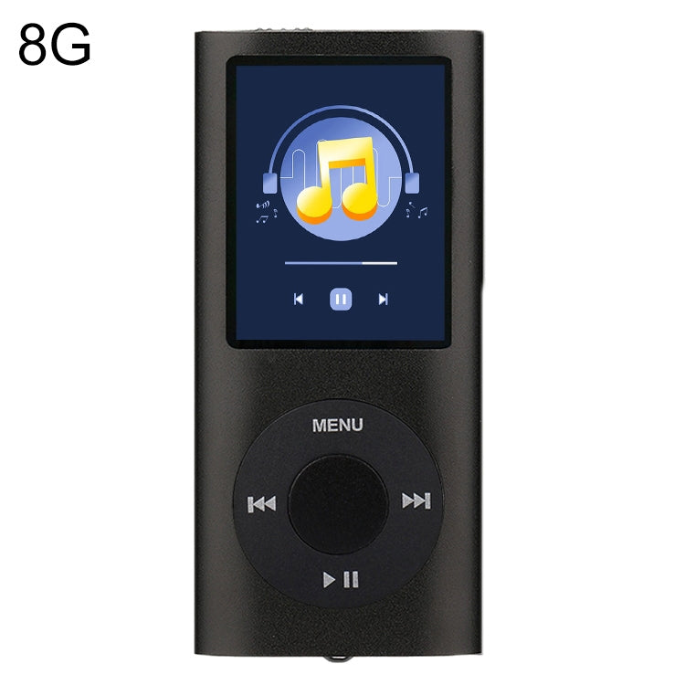 Reproductor MP4 de metal con pantalla TFT de 1,8 pulgadas, With 8G TF Card+Earphone+Cable, With 16G TF Card+Earphone+Cable, With Earphone+Cable