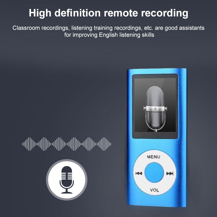 Reproductor MP4 de metal con pantalla TFT de 1,8 pulgadas, With 8G TF Card+Earphone+Cable, With 16G TF Card+Earphone+Cable, With Earphone+Cable