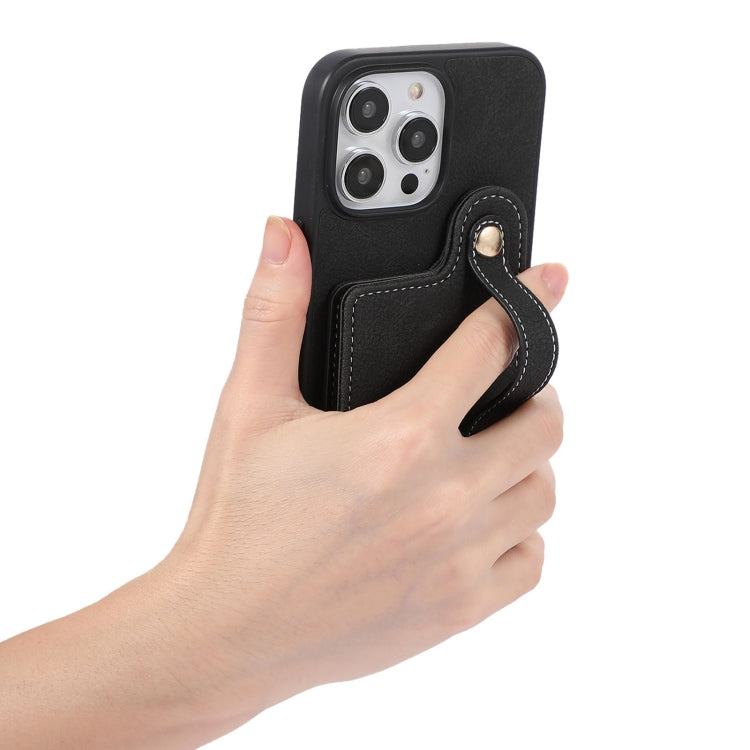 ABEEL Litchi Texture Card Bag PU Funda para teléfono, For iPhone 15 Pro Max, For iPhone 15 Pro, For iPhone 15 Plus, For iPhone 15, For iPhone 14 Plus, For iPhone 14, For iPhone 14 Pro, For iPhone 14 Pro Max