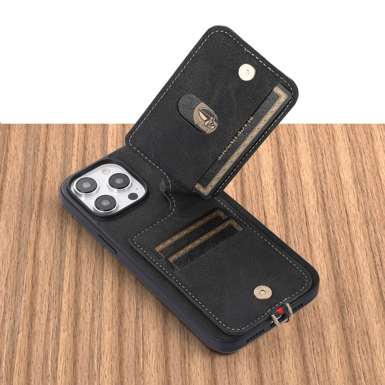ABEEL Litchi Texture Card Bag PU Funda para teléfono, For iPhone 15 Pro Max, For iPhone 15 Pro, For iPhone 15 Plus, For iPhone 15, For iPhone 14 Plus, For iPhone 14, For iPhone 14 Pro, For iPhone 14 Pro Max