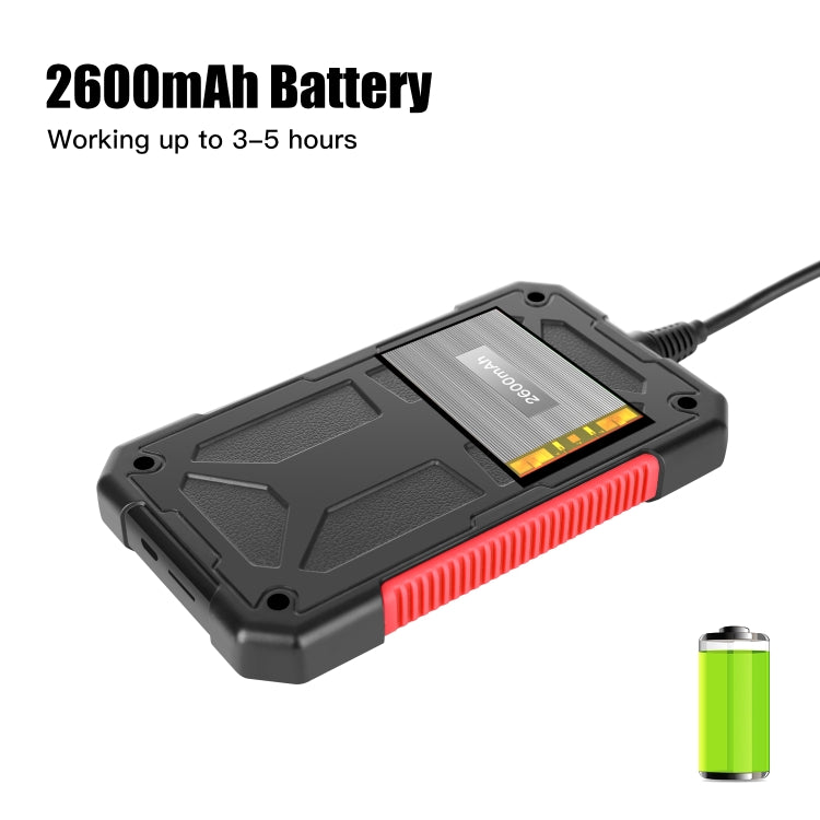 P40 3,9 mm rojo HD impermeable portátil integrado de mano vertical pantalla industria endoscopio, 2m, 5m, 10m