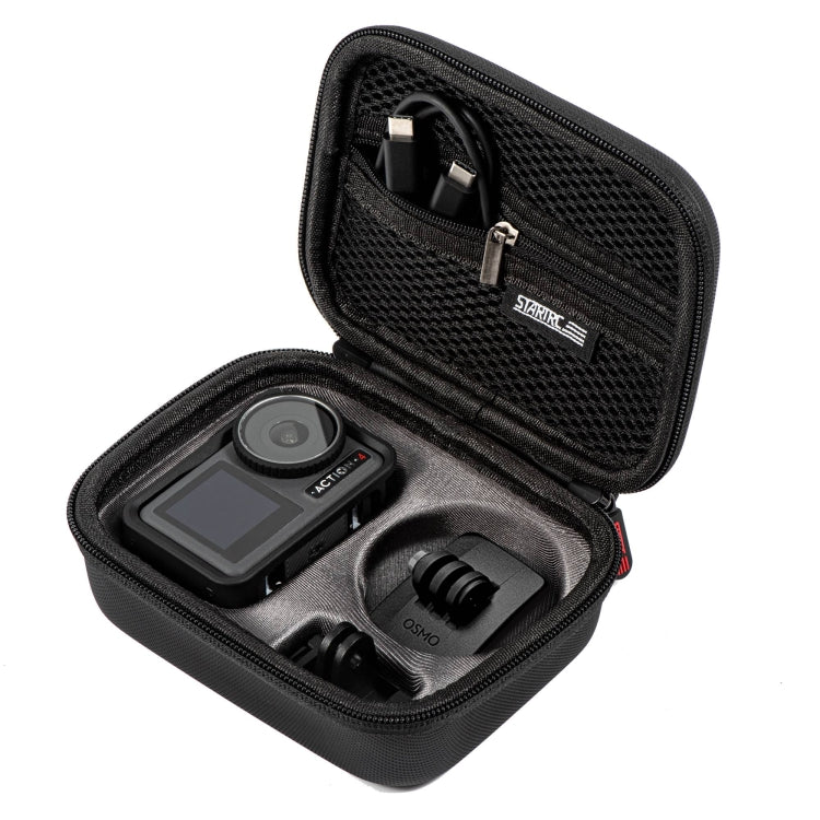 Para DJI Osmo Action 4 STARTRC Caja de almacenamiento portátil de PU, Standard Kit, Full Kit