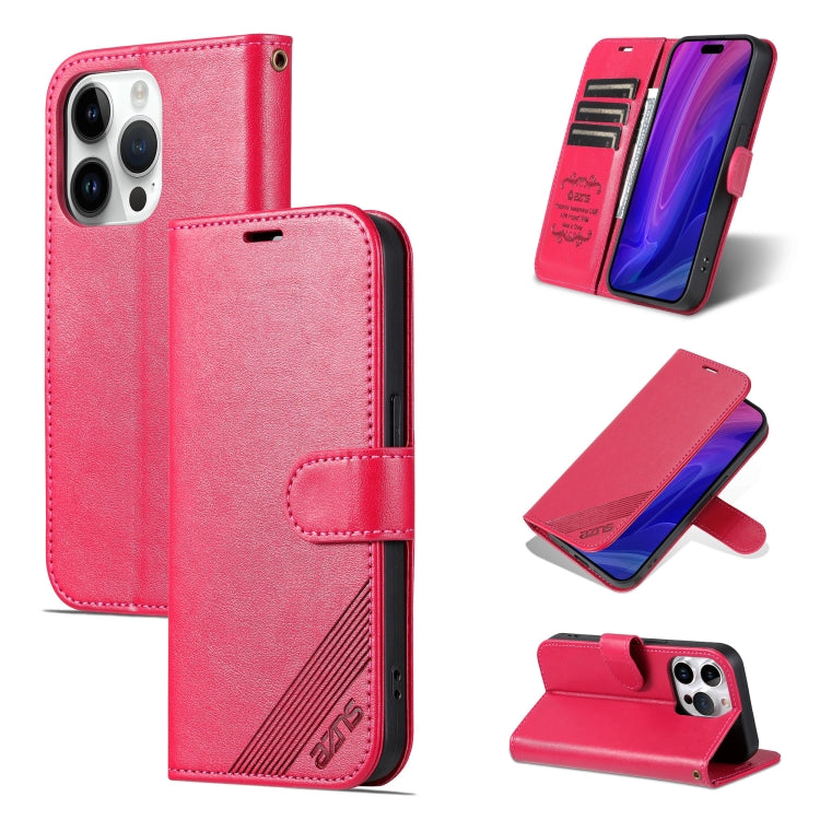 AZNS Estuche para teléfono de cuero con textura de piel de oveja, For iPhone 17e / 16e, For iPhone 17 Pro Max, For iPhone 17 Pro, For iPhone 17, For iPhone Air, For iPhone 16 Pro Max, For iPhone 16 Pro, For iPhone 15 Pro Max, For iPhone 15 Pro         ...