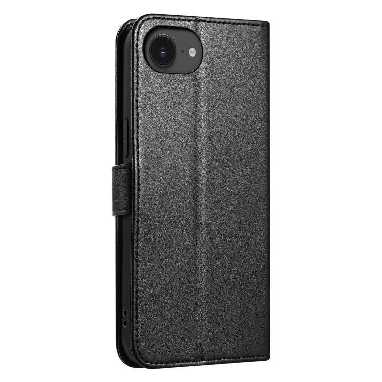 AZNS Estuche para teléfono de cuero con textura de piel de oveja, For iPhone 17e / 16e, For iPhone 17 Pro Max, For iPhone 17 Pro, For iPhone 17, For iPhone Air, For iPhone 16 Pro Max, For iPhone 16 Pro, For iPhone 15 Pro Max, For iPhone 15 Pro         ...
