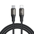 JOYRO0M SA25-CL3 30W USB-C/Type-C a cable de datos de carga rápida de 8 pines, 1.2m, 2m, 3m
