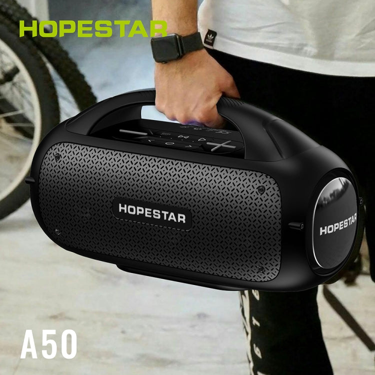 HOPESTAR A50 80W IPX6 Altavoz portátil impermeable con Bluetooth Subwoofer para exteriores