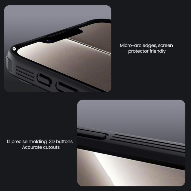 Funda para teléfono NILLKIN CamShield Pro para PC, For iPhone 17e / 16e, For iPhone 17, For iPhone 16 Plus, For iPhone 16, For iPhone 15 Pro Max, For iPhone 15 Plus, For iPhone 15