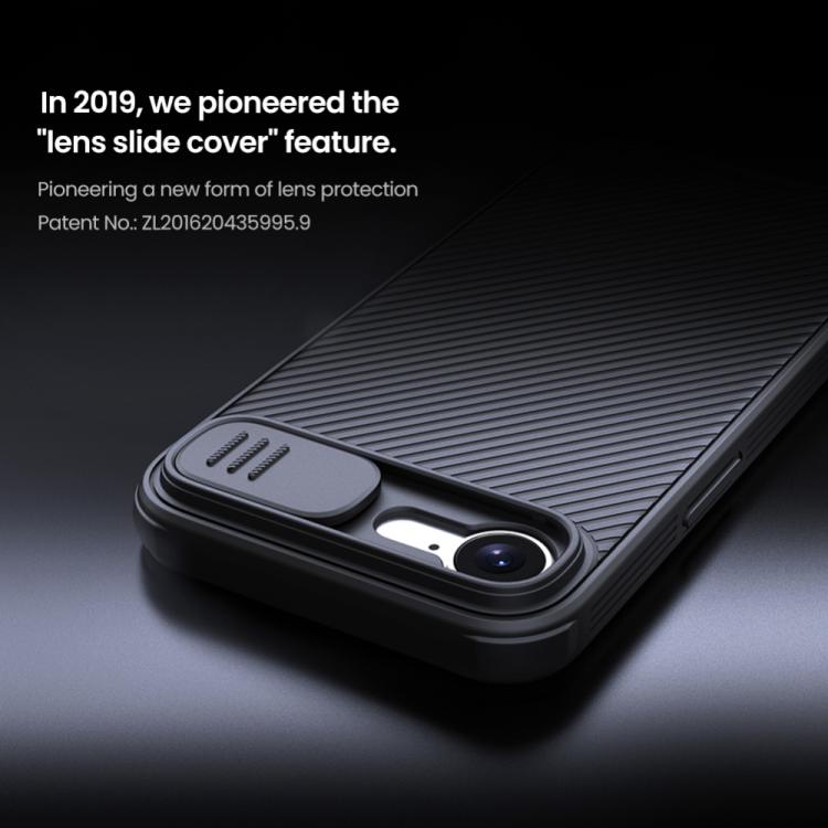 Funda para teléfono NILLKIN CamShield Pro para PC, For iPhone 17e / 16e, For iPhone 17, For iPhone 16 Plus, For iPhone 16, For iPhone 15 Pro Max, For iPhone 15 Plus, For iPhone 15