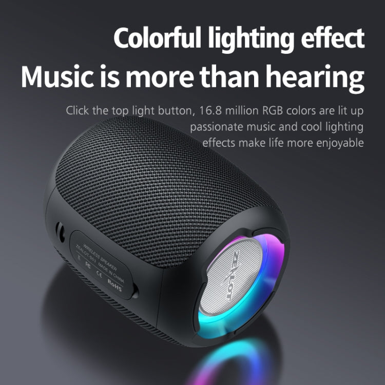 Zealot S53 IPX6 impermeable portátil colorido inalámbrico Bluetooth altavoz, S53