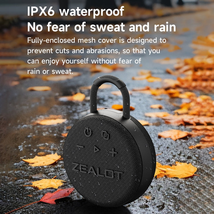 Zealot S77 IPX7 Altavoz Bluetooth inalámbrico portátil impermeable, S77