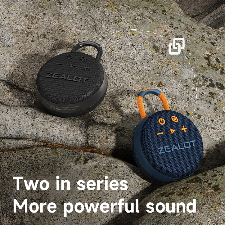 Zealot S77 IPX7 Altavoz Bluetooth inalámbrico portátil impermeable, S77