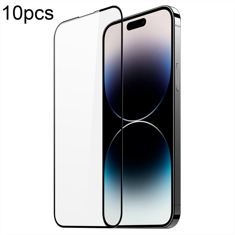 10 Uds DUX DUCIS 0,33mm 9H película de vidrio templado de alúmina media, For iPhone 17 Pro Max, For iPhone 17 Pro, For iPhone 17, For iPhone Air, For iPhone 16 Pro Max, For iPhone 16 Pro, For iPhone 16 Plus, For iPhone 16, For iPhone 15 Pro Max        ...