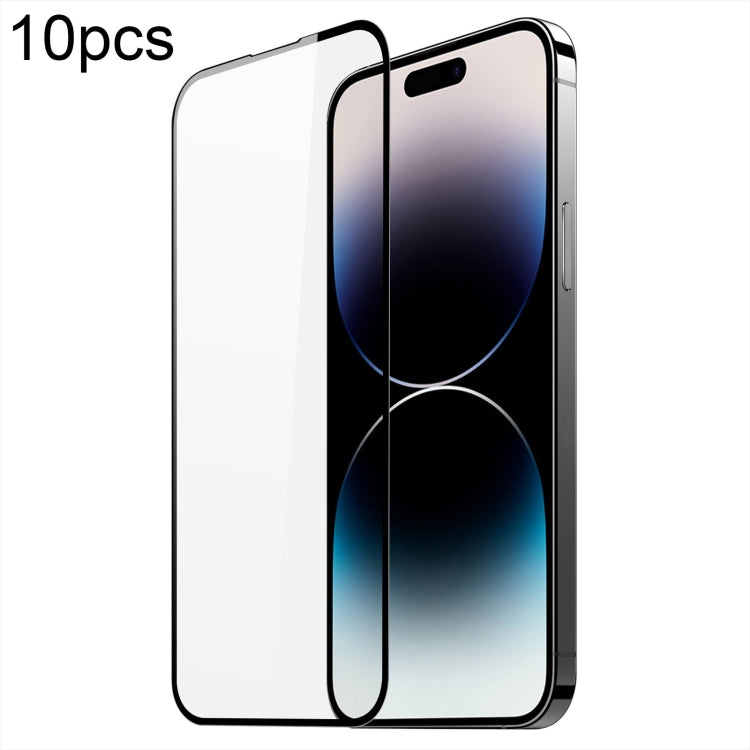10 Uds DUX DUCIS 0,33mm 9H película de vidrio templado de alúmina media, For iPhone 17 Pro Max, For iPhone 17 Pro, For iPhone 17, For iPhone Air, For iPhone 16 Pro Max, For iPhone 16 Pro, For iPhone 16 Plus, For iPhone 16, For iPhone 15 Pro Max        ...