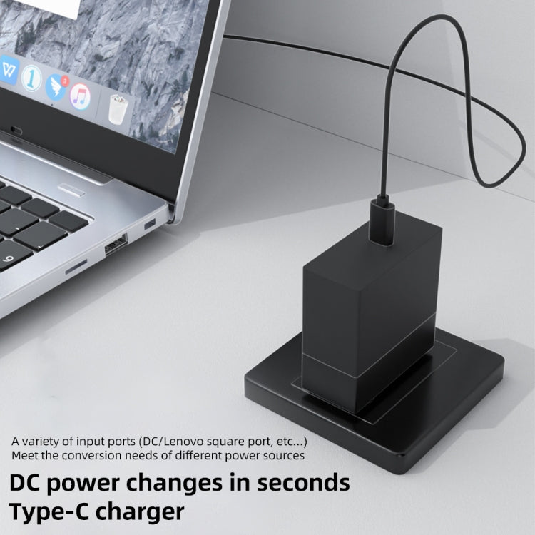 Adaptador de carga de enchufe macho USB-C/Tipo-C hembra de 100W N 3,5X1,35 mm, 3.5X1.35mm