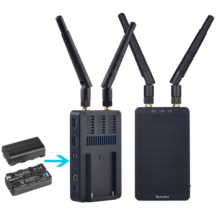 Measy T1 4K HDMI 2.0 Transmisor de audio y video inalámbrico Receptor Extensor Sistema de transmisión, Distancia de transmisión: 400 m,, US Plug, EU Plug, AU Plug, UK Plug