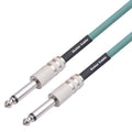 3045GR Mono 6,35 mm Enchufe macho a macho Cable de audio para guitarra eléctrica, 1m, 1.8m, 3m, 5m, 10m