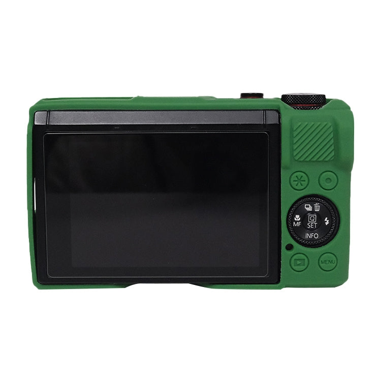 Funda protectora de silicona suave con cubierta de lente, For Canon PowerShot G7 X Mark III / G7X3