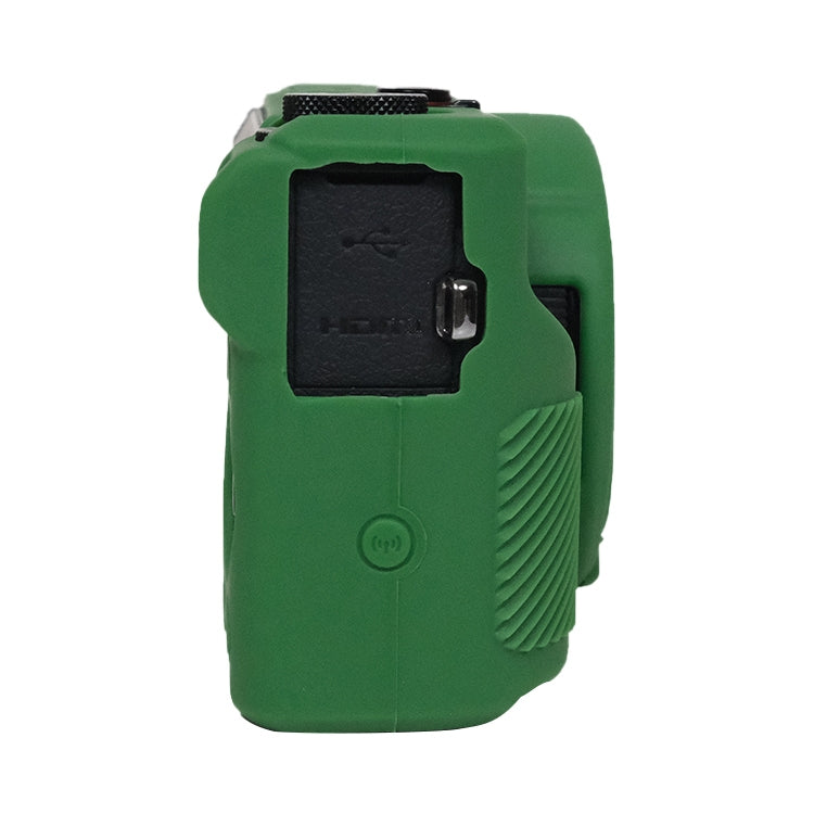 Funda protectora de silicona suave con cubierta de lente, For Canon PowerShot G7 X Mark III / G7X3